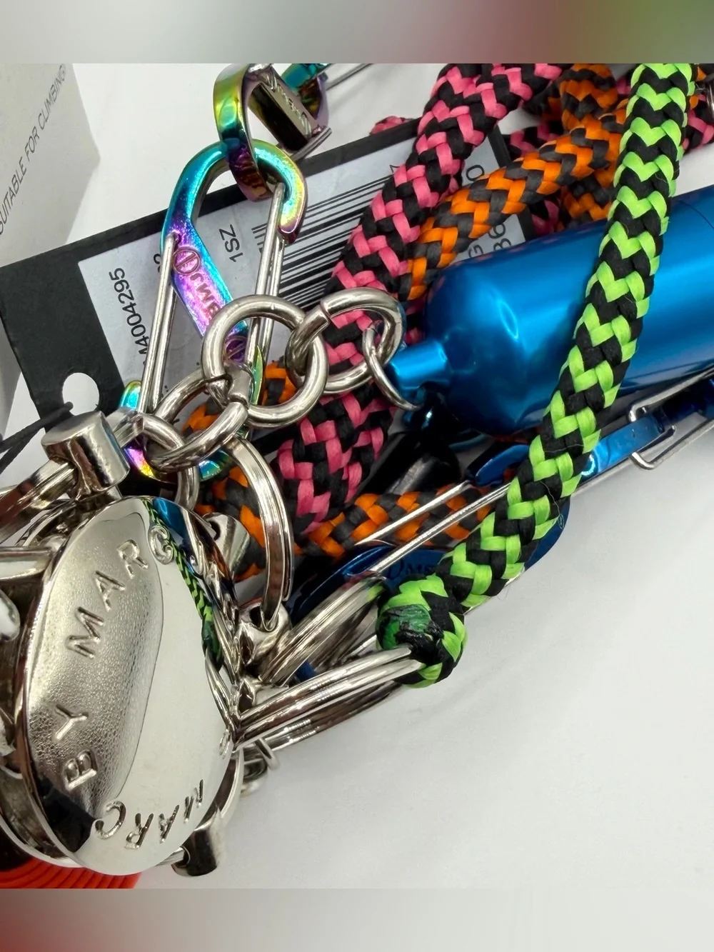 Marc by Marc Jacobs Oversized Multi Charm Keychain Bag Charm NWT $368